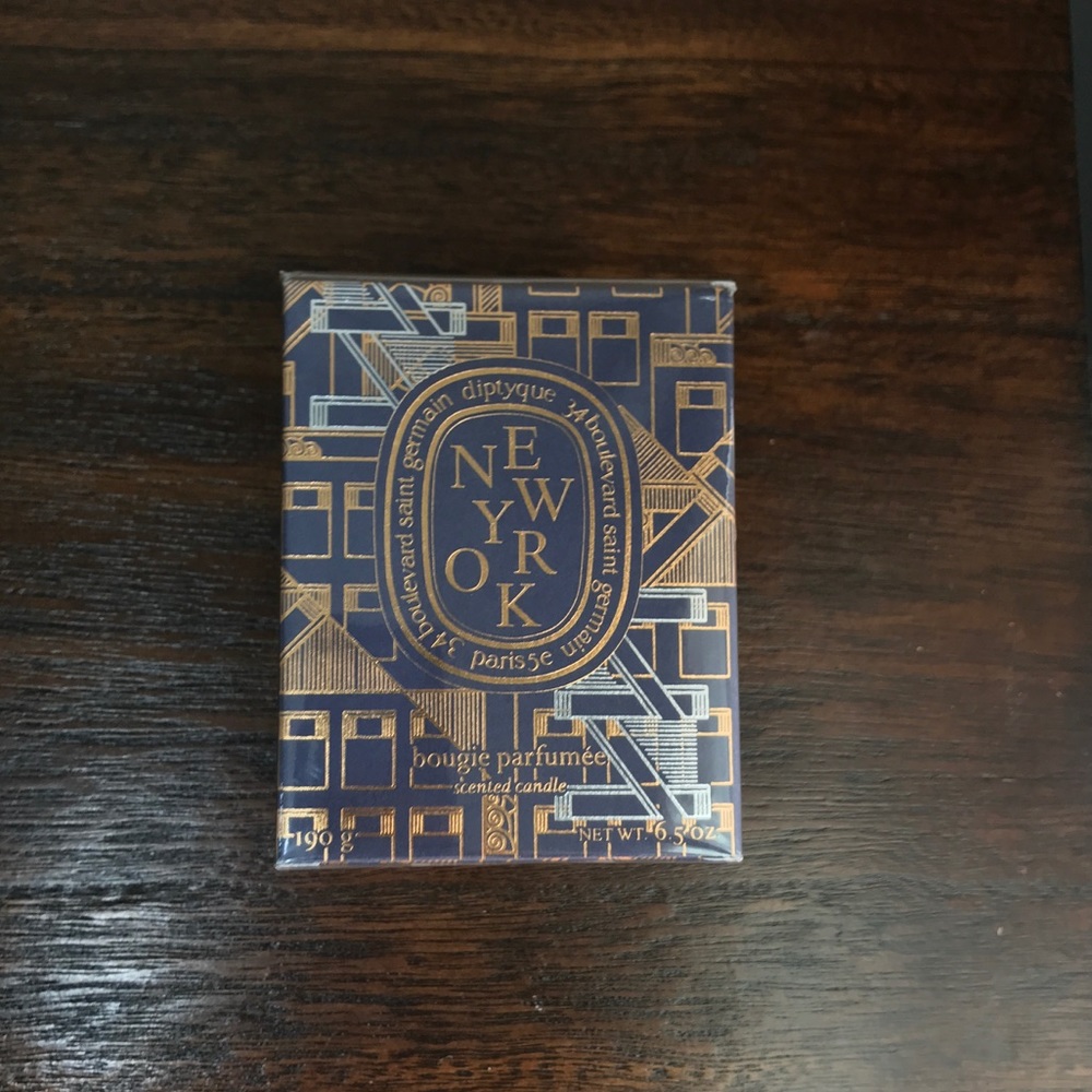 SEALED limited edition diptyque "New York" candle
